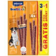 Vitakraft Beef Stick morčacie 3+1 zadarmo